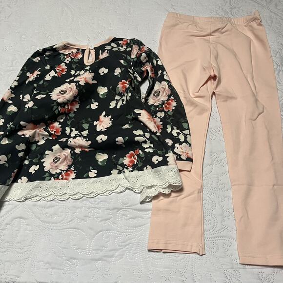 NWT Eliza Cate Winter Floral Playset Size 4T - Picture 4 of 8